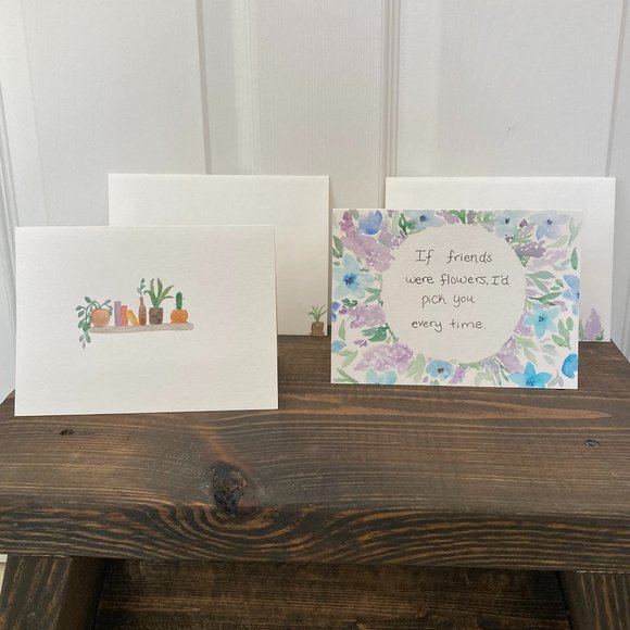 Floral Watercolor Cards - Picture 4 of 4